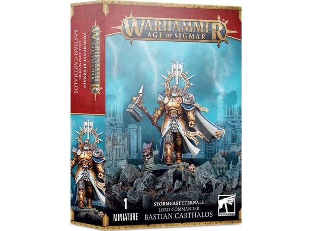 Stormcast Eternals: Lord-commander Bastian Carthalos Warhammer: Age of Sigmar GAMES WORKSHOP