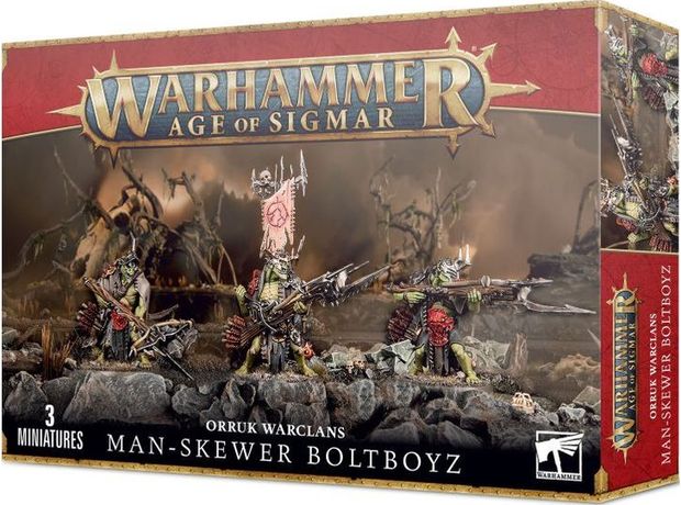 Orruk Warclans Man-skewer Boltboyz Warhammer: Age of Sigmar GAMES WORKSHOP