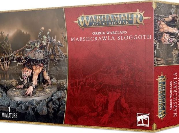 Orruk Warclans: Marshcrawla Sloggoth Warhammer: Age of Sigmar GAMES WORKSHOP