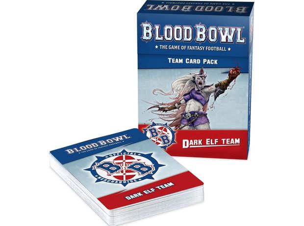 Blood Bowl Dark Elf Team Card Pack Warhammer 40k GAMES WORKSHOP