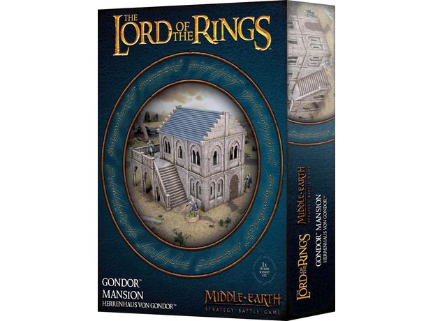 Middle-earth Sbg: Gondor Mansion The Lord of the Rings GAMES WORKSHOP