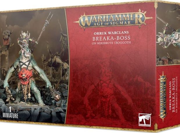 O/w: Breaka-boss On Mirebrute Troggoth Warhammer: Age of Sigmar GAMES WORKSHOP
