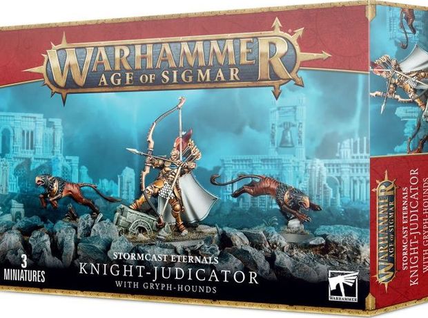 S/e: Knight-judicator With Gryph-hounds Warhammer: Age of Sigmar GAMES WORKSHOP