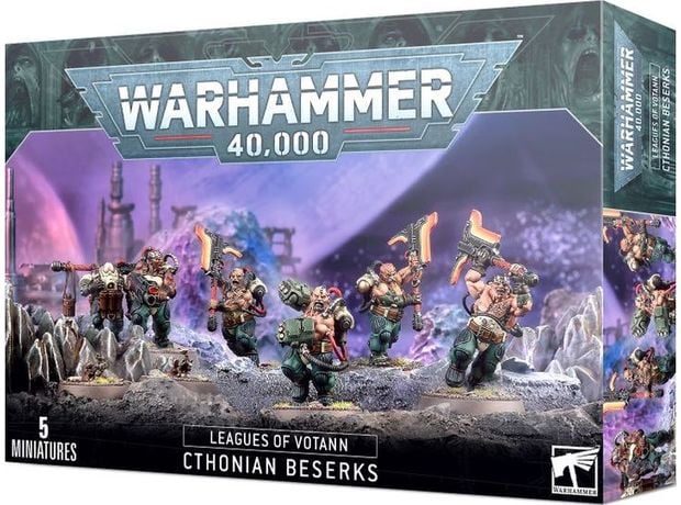 Leagues Of Votann: Cthonian Berserks Warhammer 40k GAMES WORKSHOP