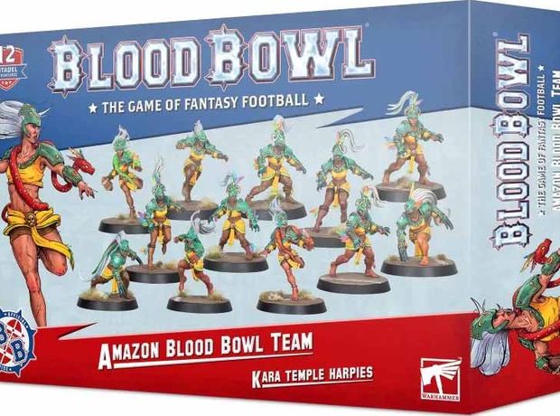 Blood Bowl: Amazon Team Warhammer 40k GAMES WORKSHOP