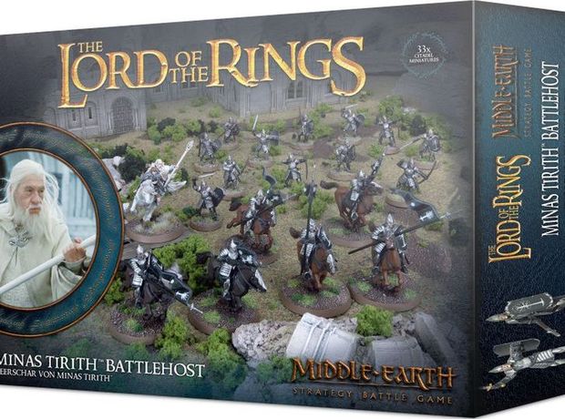 M-e Sbg: Minas Tirith Battlehost The Lord of the Rings GAMES WORKSHOP