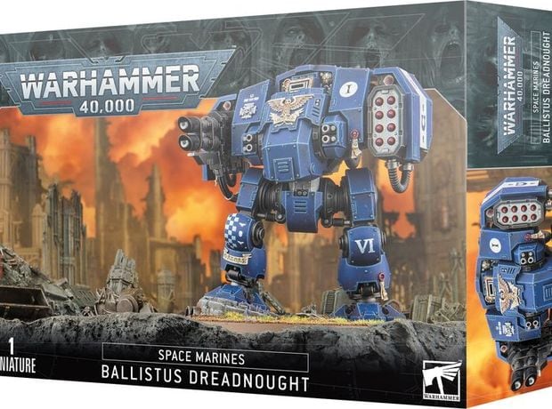 Space Marines: Ballistus Dreadnought Warhammer 40k GAMES WORKSHOP