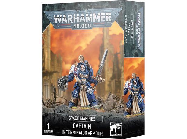 Space Marines: Captain In Terminator Armour Warhammer 40k GAMES WORKSHOP
