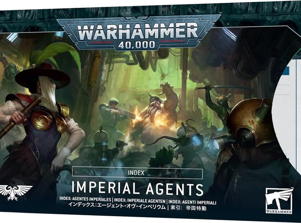 Index Cards: Imperial Agents Warhammer 40k GAMES WORKSHOP