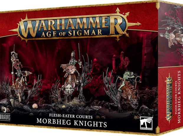 Flesh-eater Courts: Morbheg Knights Warhammer: Age of Sigmar GAMES WORKSHOP