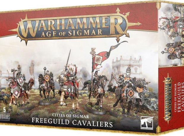 Cities Of Sigmar: Freeguild Cavaliers Warhammer: Age of Sigmar GAMES WORKSHOP