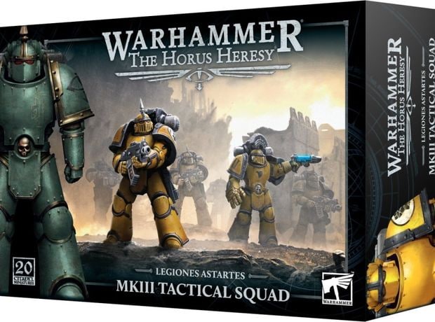 Horus Heresy L/a: Mkiii Tactical Squad Warhammer 40k GAMES WORKSHOP
