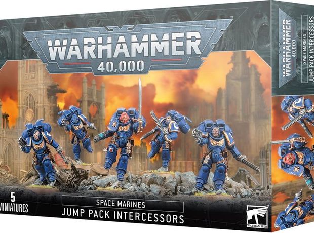 Space Marines Jump Pack Intercessors Warhammer 40k GAMES WORKSHOP