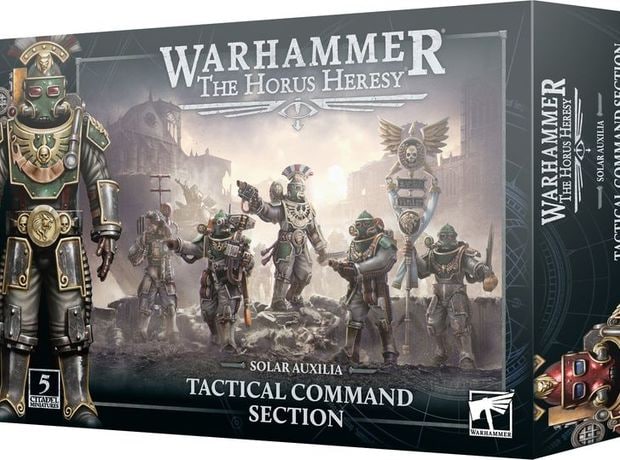 Solar Auxilia: Tactical Command Section Warhammer 40k GAMES WORKSHOP