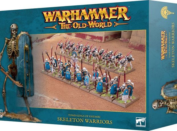 Tomb Kings Of Khemri: Skeleton Warriors Warhammer 40k GAMES WORKSHOP