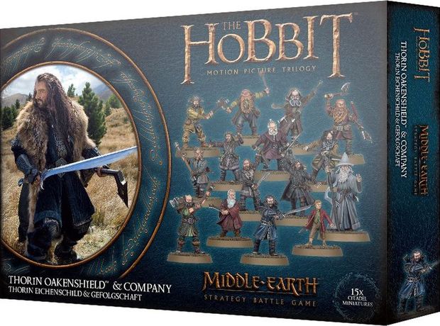 Thorin Oakenshield and Company The Lord of the Rings GAMES WORKSHOP