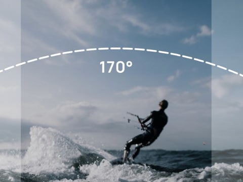 170° Ultra-wide Angle