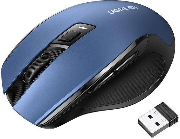 Ugreen M0U06 Ασύρματο Ποντίκι Blue 