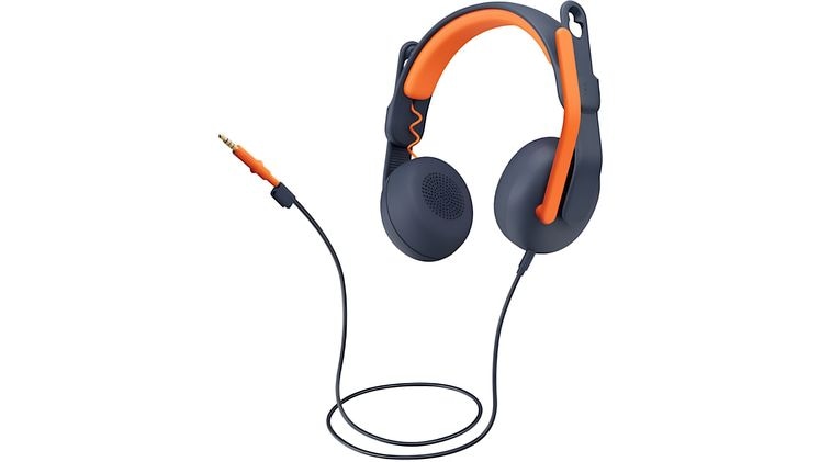 Ακουστικά Κεφαλής Παιδικά Logitech Zone Learn - Μπλε 