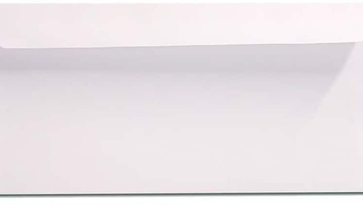 Φάκελος Σχιστός Next 110γρ. Λευκός 11x22cm (500 Τεμάχια)