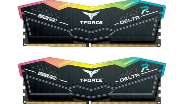 Μνήμη Ram Σταθερού DDR5 32GB T-force Delta RGB 2x16GB 7200MHz