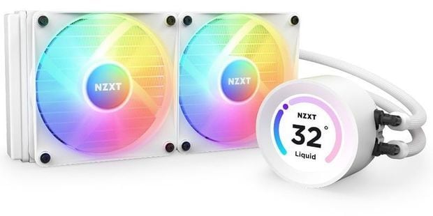 Ψύκτρα Επεξεργαστή NZXT Kraken Elite 240 RGB - Λευκό