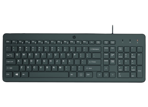 HP 150 Ενσύρματο Πληκτρολόγιο  (GR)