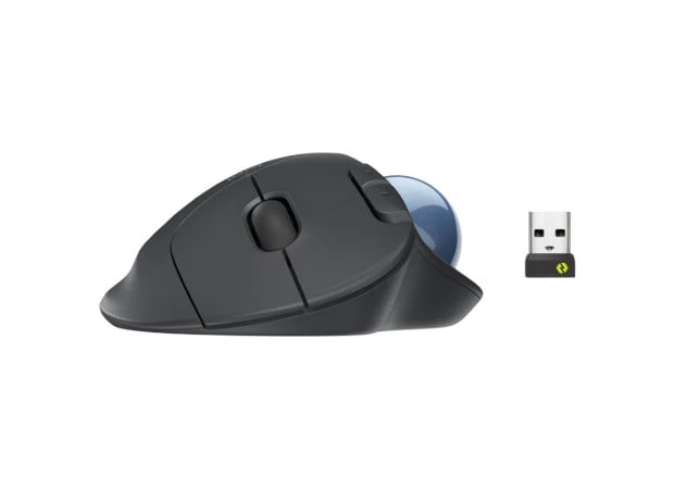 Logitech M575 Trackball ERGO Ασύρματο Ποντίκι Γραφίτης