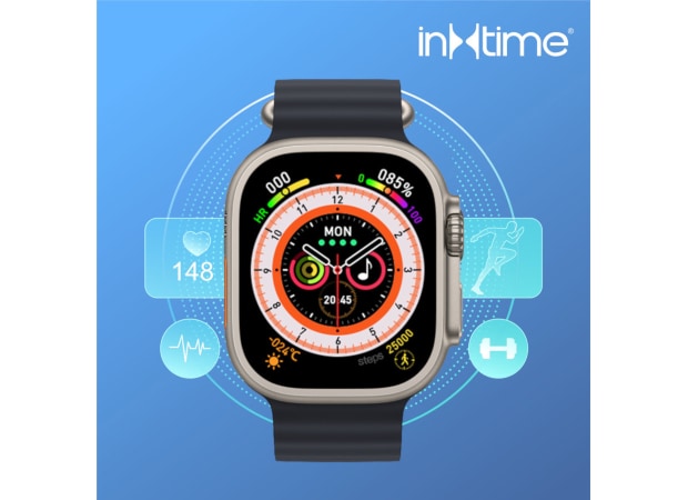 Smartwatch Intime 8 Ultra 48mm - Μαύρο
