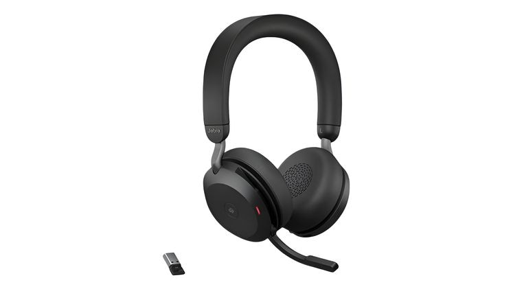 Ασύρματα Ακουστικά Κεφαλής Jabra Evolve2 75 Link380C MS - Μαύρα