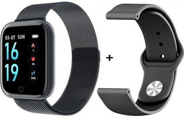 Smartwatch T80S 33mm - Μαύρο