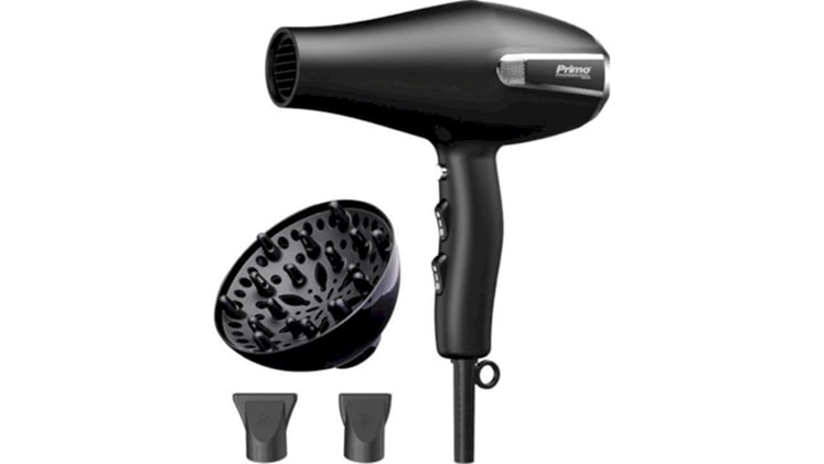 Σεσουάρ Μαλλιών Primo PRHD-40477 2200 W Μαύρο