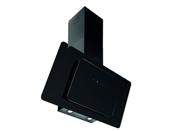 Απορροφητήρας Καμινάδα - Τζάκι PYRAMIS Fiero 065023001 90 cm - Μαύρο