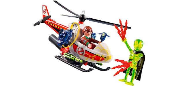 PLAYMOBIL® The Real Ghostbusters Venkman με Ελικόπτερο (9385)