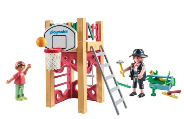 PLAYMOBIL® My Life Starter Pack Εργασίες επισκευής παιδικής χαράς (71475)