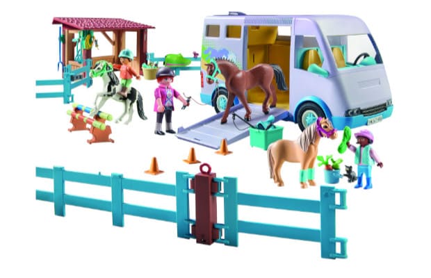 PLAYMOBIL® Horses of Waterfall Μαθήματα Ιππασίας με όχημα μεταφοράς αλόγων (71493)