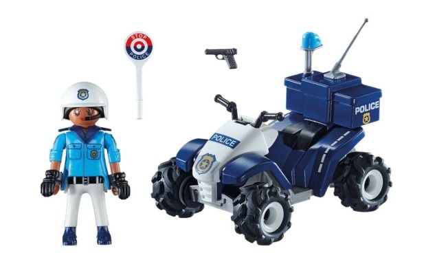 PLAYMOBIL® City Action Αστυνομικός Με Γουρούνα 4x4 (71092)