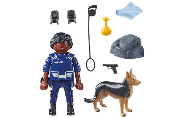 PLAYMOBIL® Special PlusΑστυνομικός Με Σκύλο ανιχνευτή (71162)