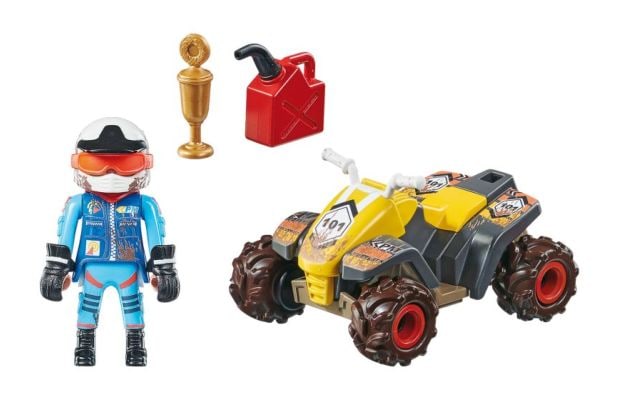 PLAYMOBIL® City Action Οδηγός Αγώνων Με Γουρούνα 4x4 (71039)