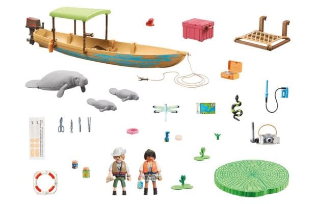 PLAYMOBIL® Wiltopia Εκδρομή Με Ποταμόπλοιο Στον Αμαζόνιο (71010)