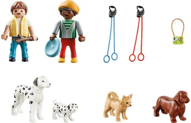 PLAYMOBIL® City Life Βαλιτσάκι Βόλτα Με Σκυλάκια (70530)