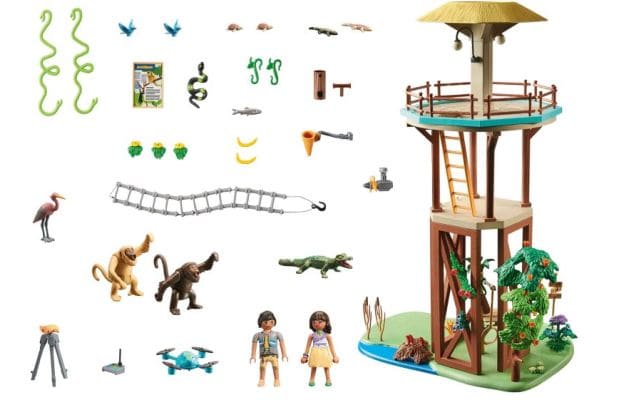 PLAYMOBIL® Wiltopia Παρατηρητήριο Με Πυξίδα (71008)