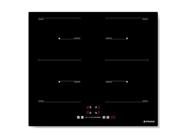 PYRAMIS PHI63432FMB 59 cm Εστία Επαγωγική Αυτόνομη - Μαύρο