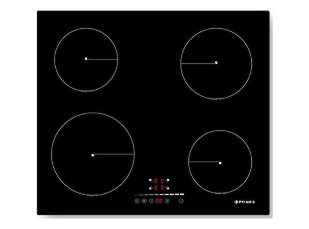 PYRAMIS PHI62430FMB 59 cm Εστία Επαγωγική Αυτόνομη - Μαύρο