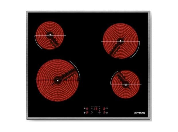 PYRAMIS PHC61410IFB 58 cm Εστία Κεραμική Αυτόνομη - Μαύρο