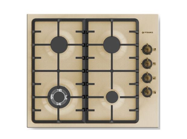 PYRAMIS 733071 59 cm Beige Metal Εστία Αερίου Αυτόνομη - Μπεζ