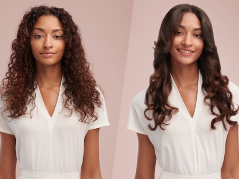 Curly blow out