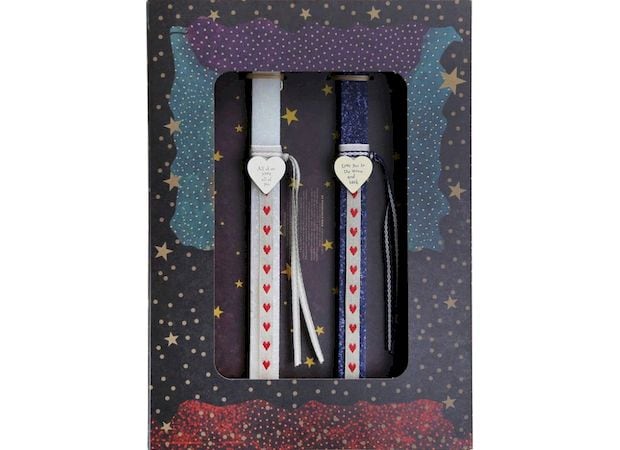 Λαμπάδα Synchronia Καρδιά All Moon για Ζευγάρι - 2 Τμχ