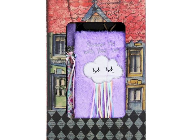 Λαμπάδα Synchronia Λούτρινο Τετράδιο - Σύννεφο