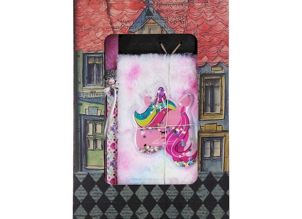 Λαμπάδα Synchronia Λούτρινο Τετράδιο - Μονόκερος Αστέρι